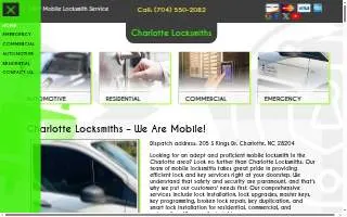 Charlotte Locksmiths LLC website