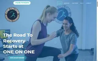 Charlotte One on One Physical Therapy website