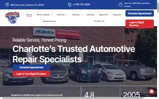 Compton's Automotive website