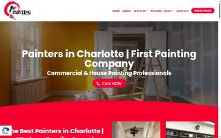 First Painting Company | Painters in Charlotte website