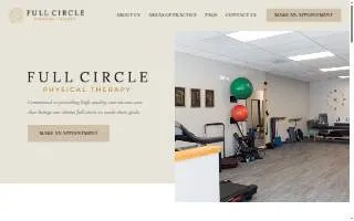 Full Circle Physical Therapy, LLC website