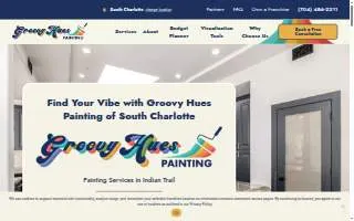 Groovy Hues Painting of South Charlotte website