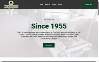 H & H Automotive of Charlotte website