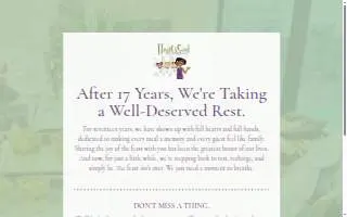 Heart & Soul Personal Chef Service website