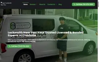 Locksmith Near You of Charlotte website