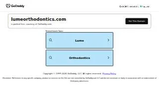 Lume Orthodontics - Eastover website