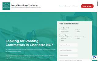 Metal Roofing Charlotte