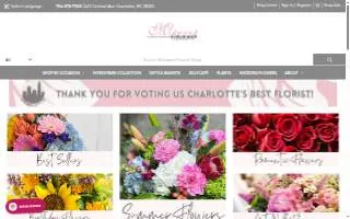 Midwood Flower Shop website