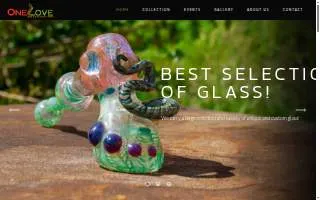One Love Smoke Shop and Lifestyle Apparel website