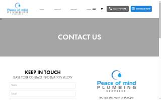 Peace of Mind Plumbing Services