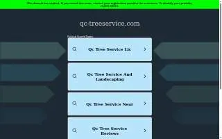 Queen City Tree Service of Charlotte website