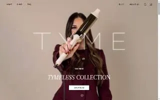 Tyme Day Spa website