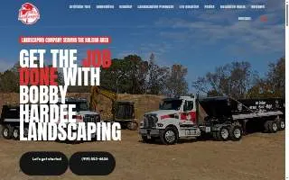 Bobby Hardee Landscaping Inc website