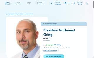 Christian Nathaniel Gring, MD, FACC