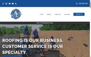 Finishin Touch Roofing website