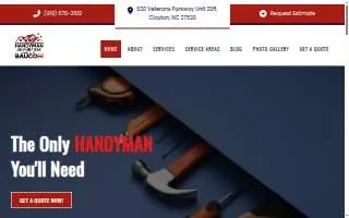Handyman on Purpose, LLC website