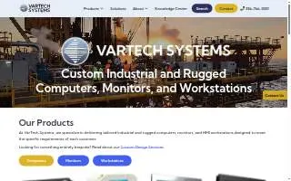 VarTech Systems Inc. website