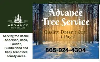 Advance Tree Service LLC website