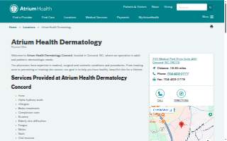 Atrium Health Dermatology of Concord