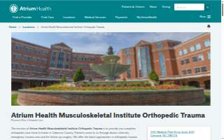 Atrium Health Musculoskeletal Institute Orthopedic Trauma