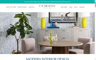 CoCreative Interiors of Concord website