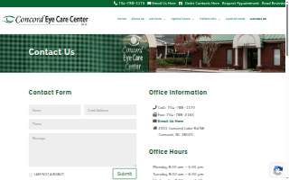 Concord Eye Care Center, OD, PA