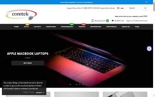 Coretek Computers website