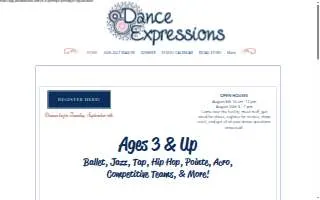 Dance Expressions of Concord website