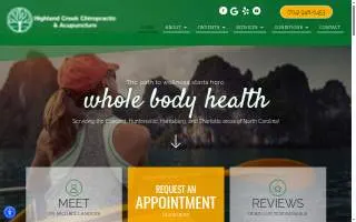 Highland Creek Chiropractic & Acupuncture of Concord website