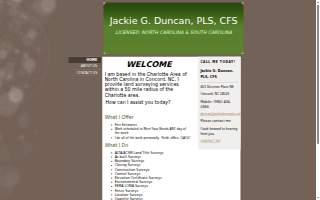 Jackie G. Duncan, PLS, CFS