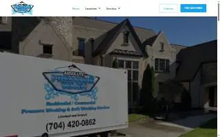 Absolute Pressure Wash of Davidson website