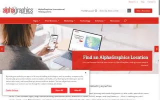 AlphaGraphics of Cornelius website