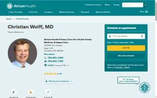 Christian Wolff, MD