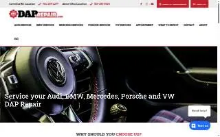 DAP Repair website