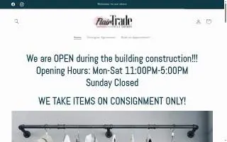 FlairTRADE Consign website