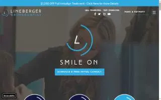 Lineberger Orthodontics - Huntersville website