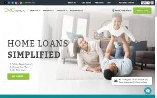 CMG Home Loans of Moscow website