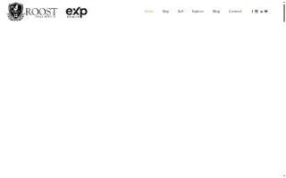 ROOST Real Estate website