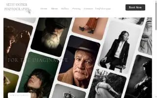 Seth Snider Photography website