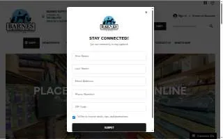 Barnes Supply Co. website