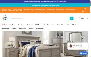 Capital Discount Furniture website