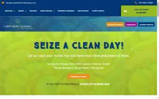 Carpe Diem Cleaning website