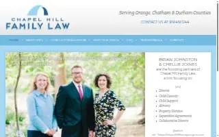 Chapel Hill Family Law website