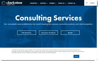 Clarkston Consulting of Durham website