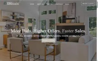First Impression Home Staging of Durham website