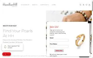 Hamilton Hill Jewelry website