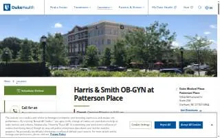 Harris & Smith OB-GYN at Patterson Place website
