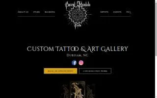 Sacred Mandala Studio website