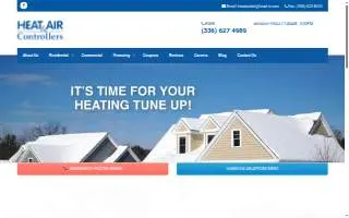 Heat & Air Controllers website
