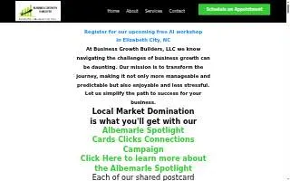 Business Growth Builders website